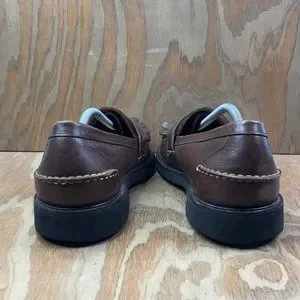 Orvis Gumlite Brown Leather Buckle Loafers Orvis Leather Upper Brown Dress Shoes for Men for sale | eBay main image 4